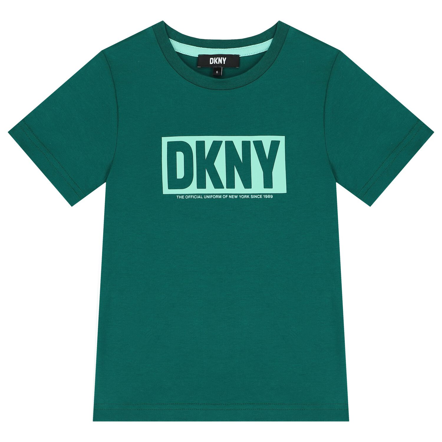 Boys Green Logo T-Shirt, 1, hi-res