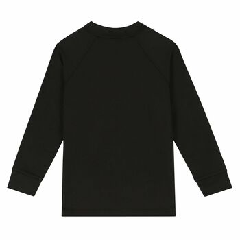 Boys Black Logo Sweatshirt