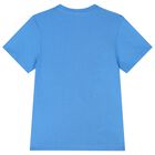 Boys White & Blue Cotton T-Shirts ( 2-Pack ), 2, hi-res
