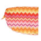 Girls Pink Zigzag Beach Skirt, 1, hi-res