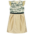 Girls Golds Special Occasion Dress, 1, hi-res