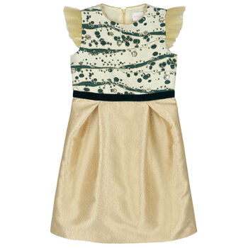 Girls Golds Special Occasion Dress