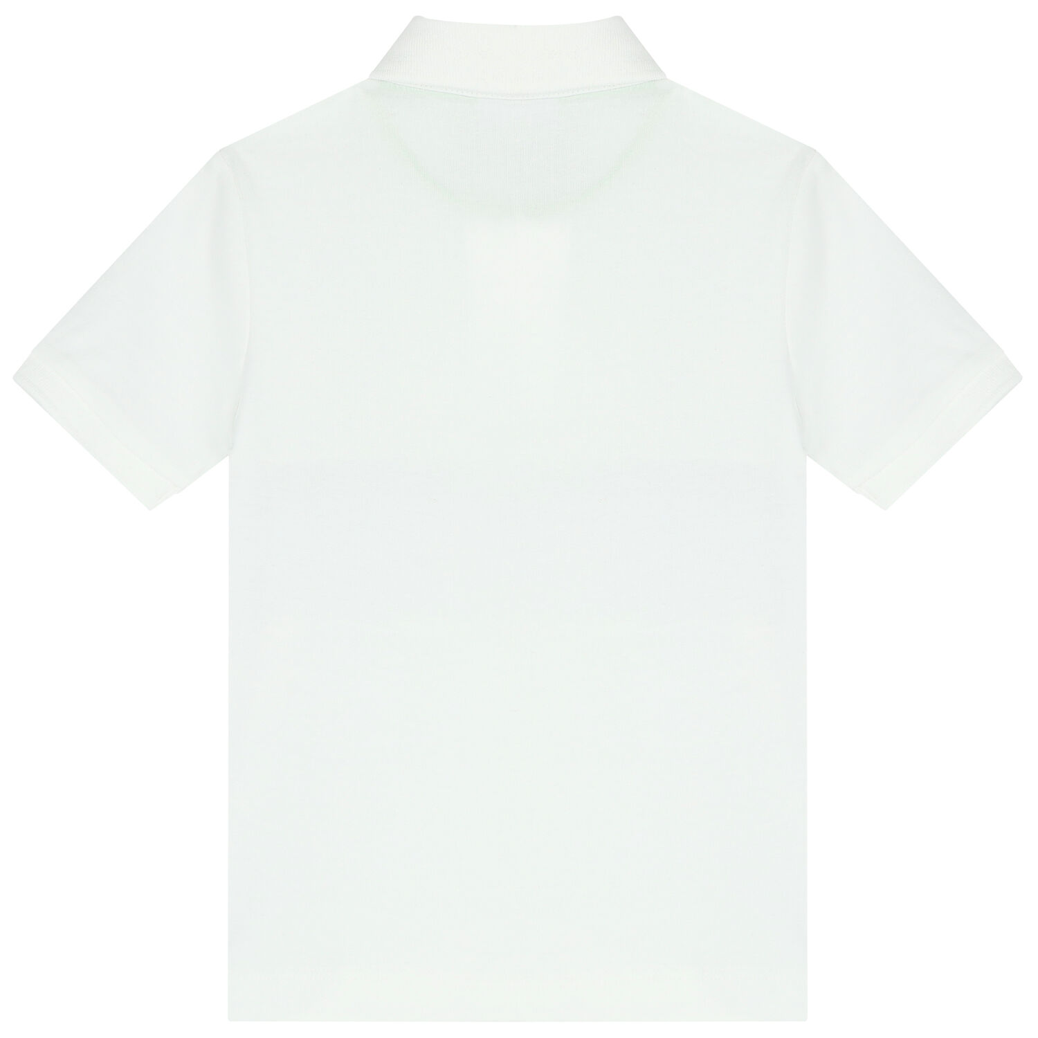 Boys White Logo Polo Shirt, 1, hi-res image number null