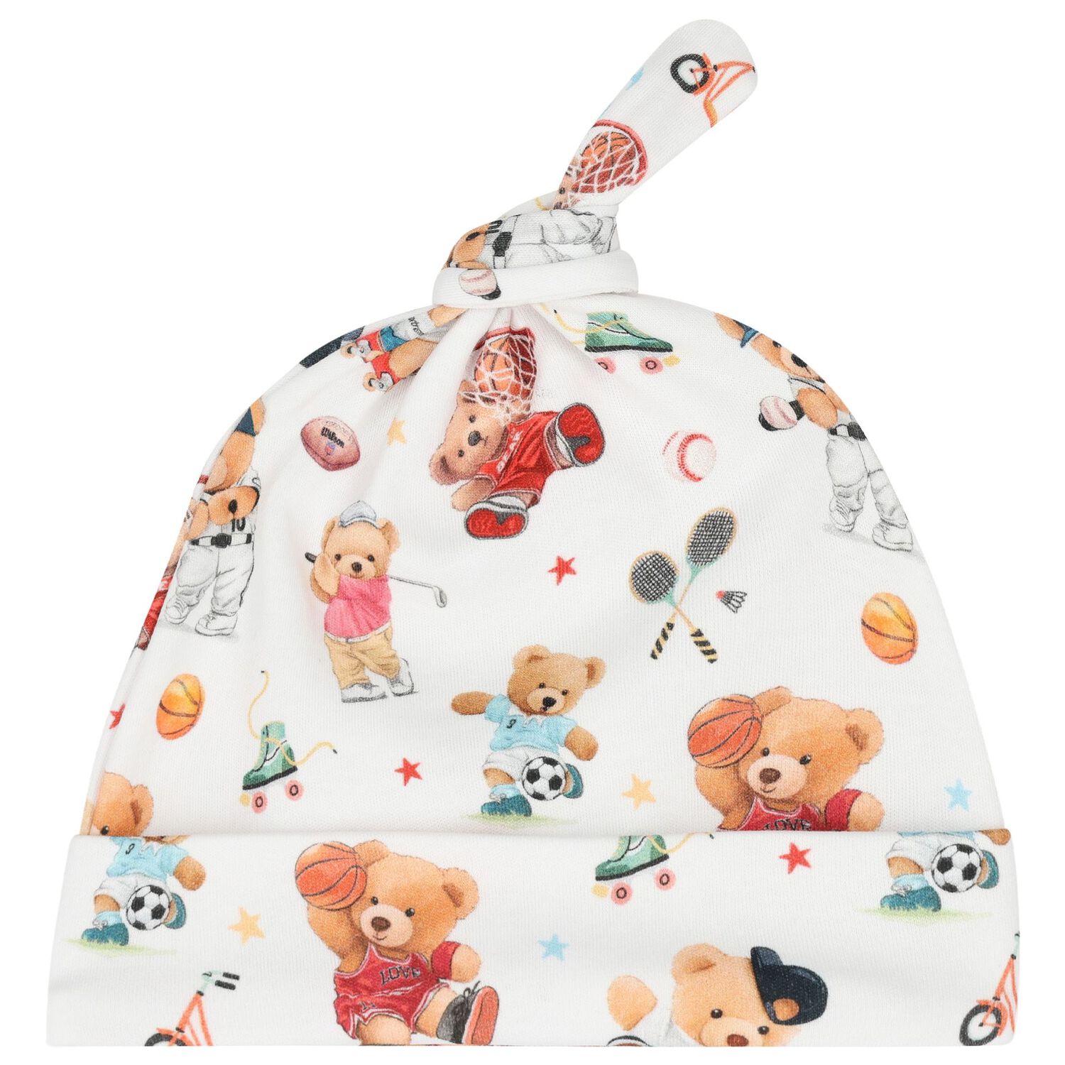 Baby Boys Playful Bear Babygrow Gift Set (3 Piece), 1, hi-res