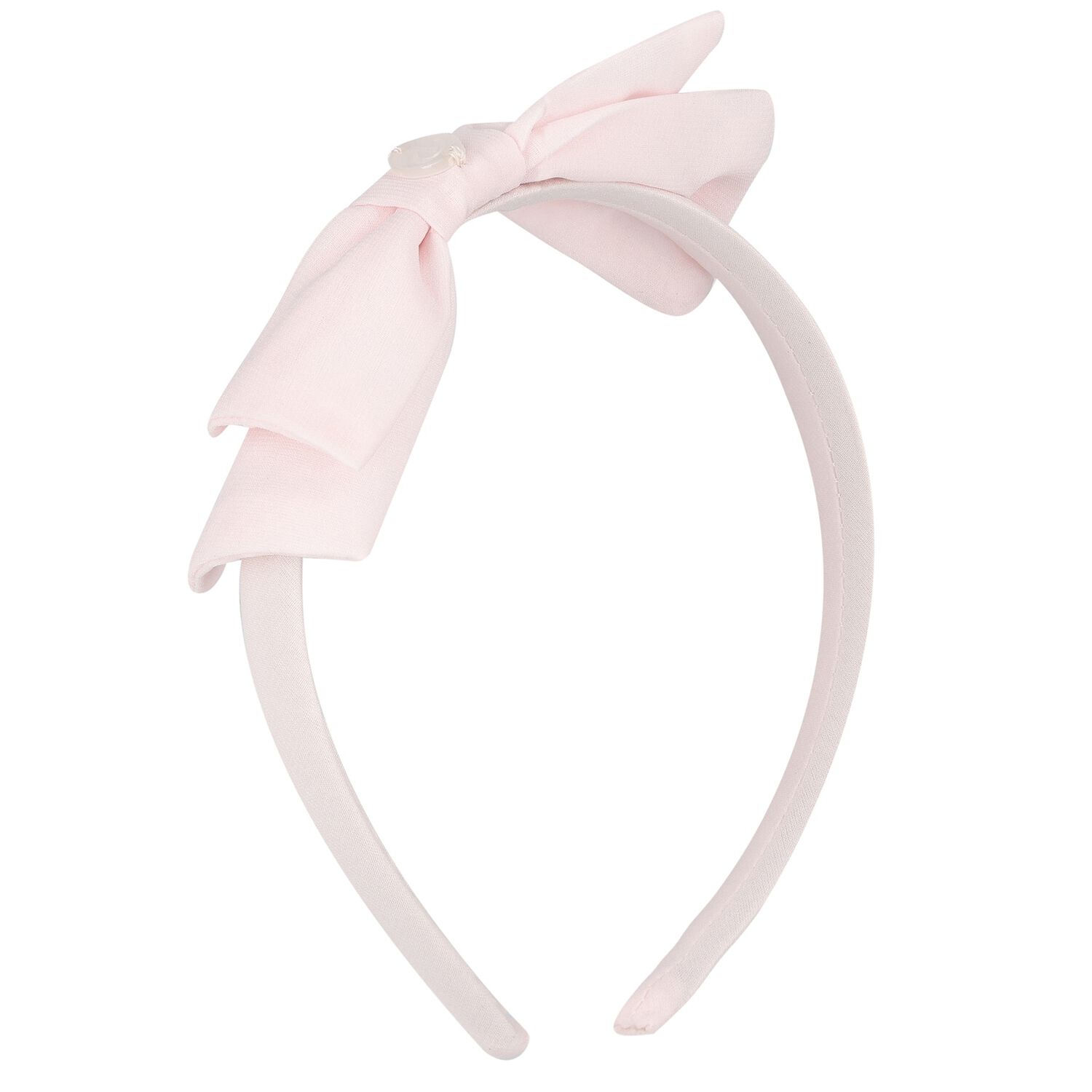 Girls Pink Chiffon Headband, 2, hi-res image number null