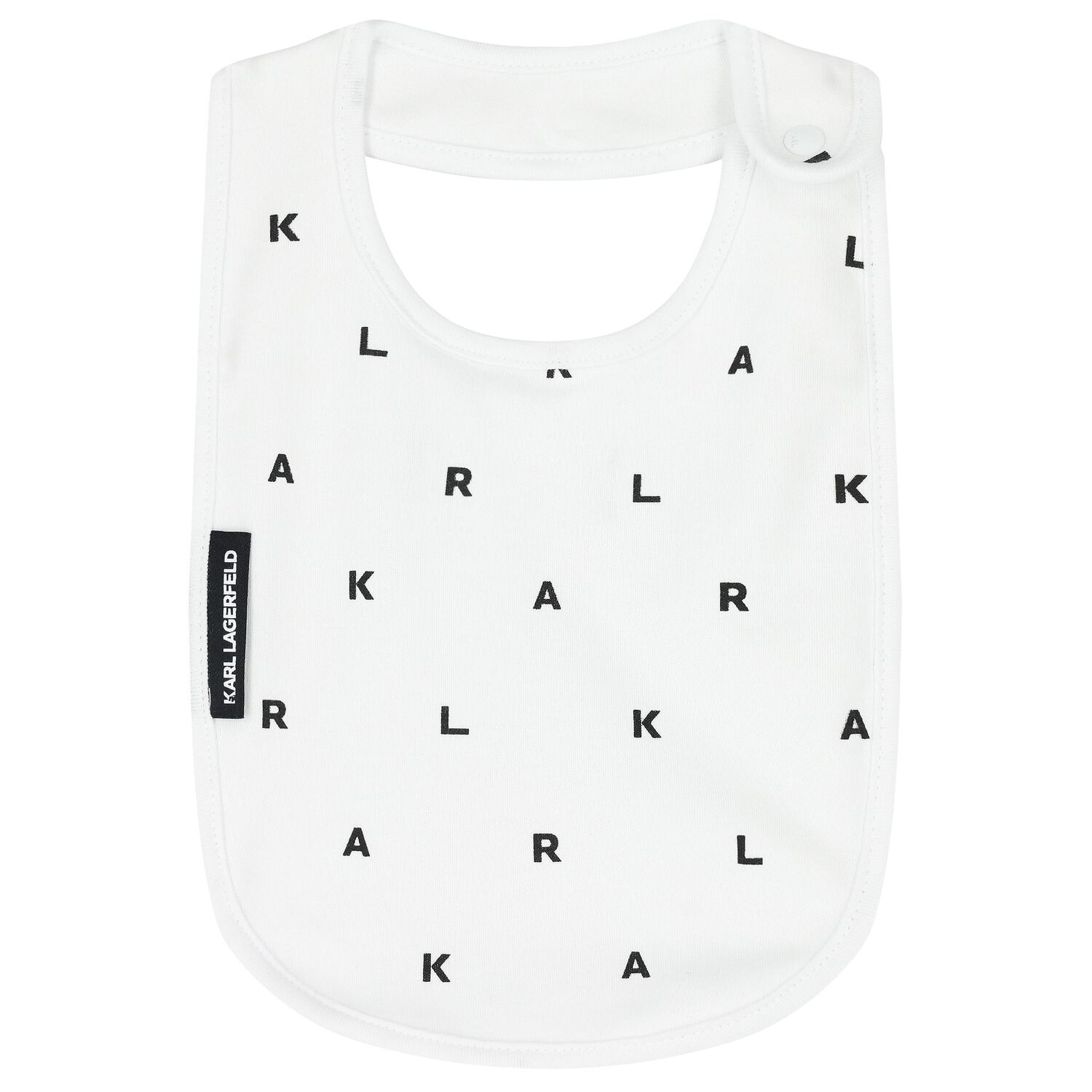 White Ikonik Logo Baby Bibs (3-Pack), 1, hi-res image number null