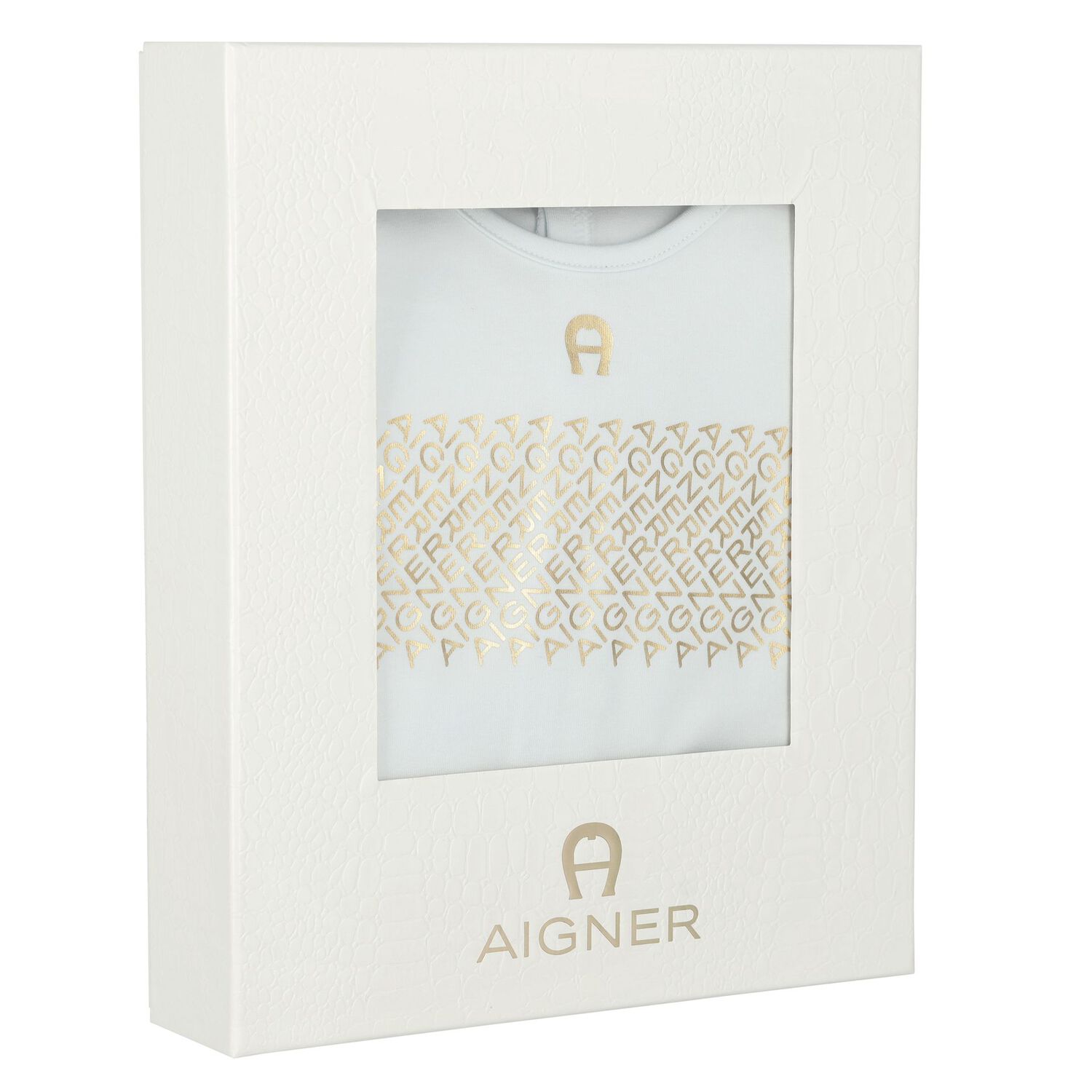 Boys Pale Blue & Gold Babygrow & Hat Gift Set, 1, hi-res