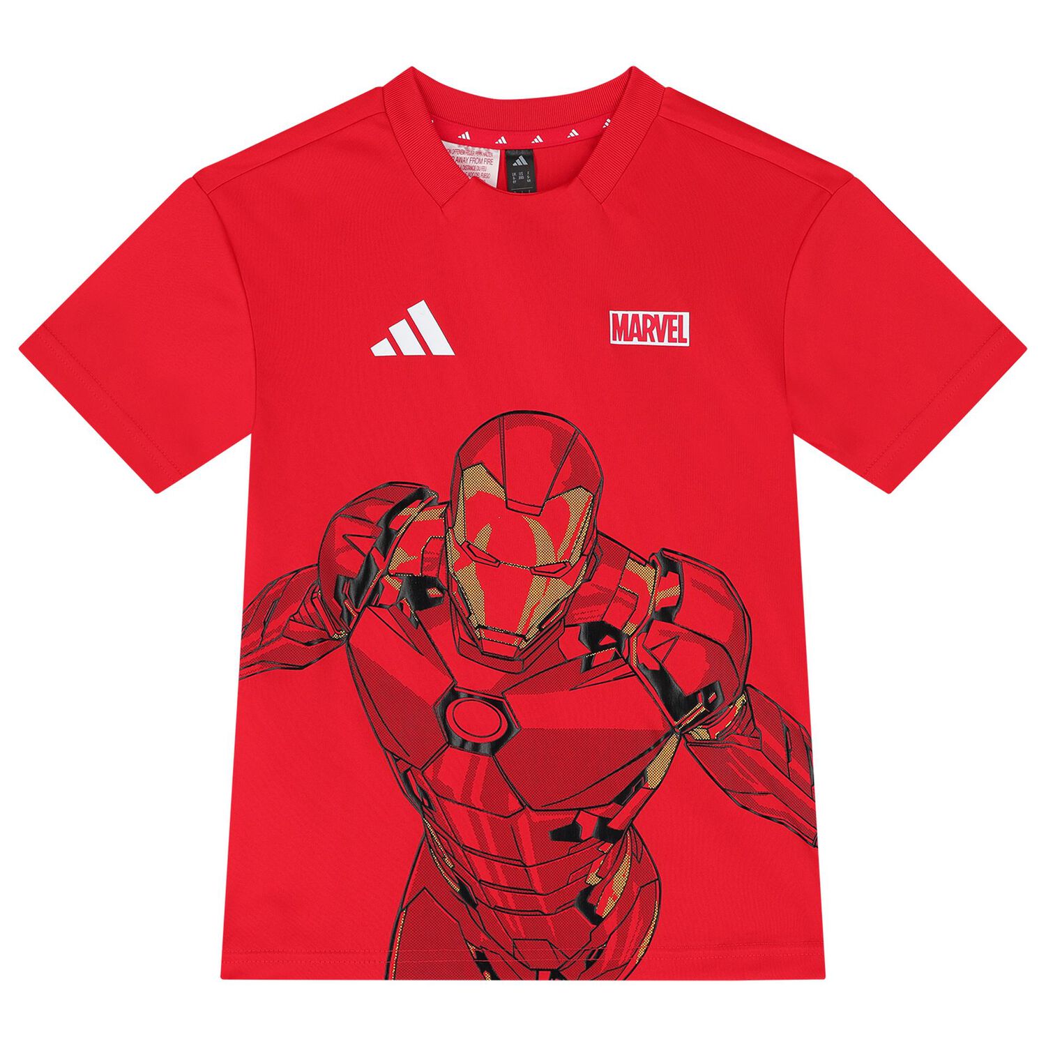 Boys Red & Black Marvel Shorts Set, 1, hi-res