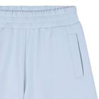 Boys Blue Logo Shorts, 1, hi-res