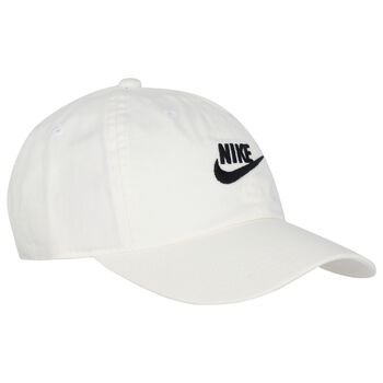 White Logo Cap