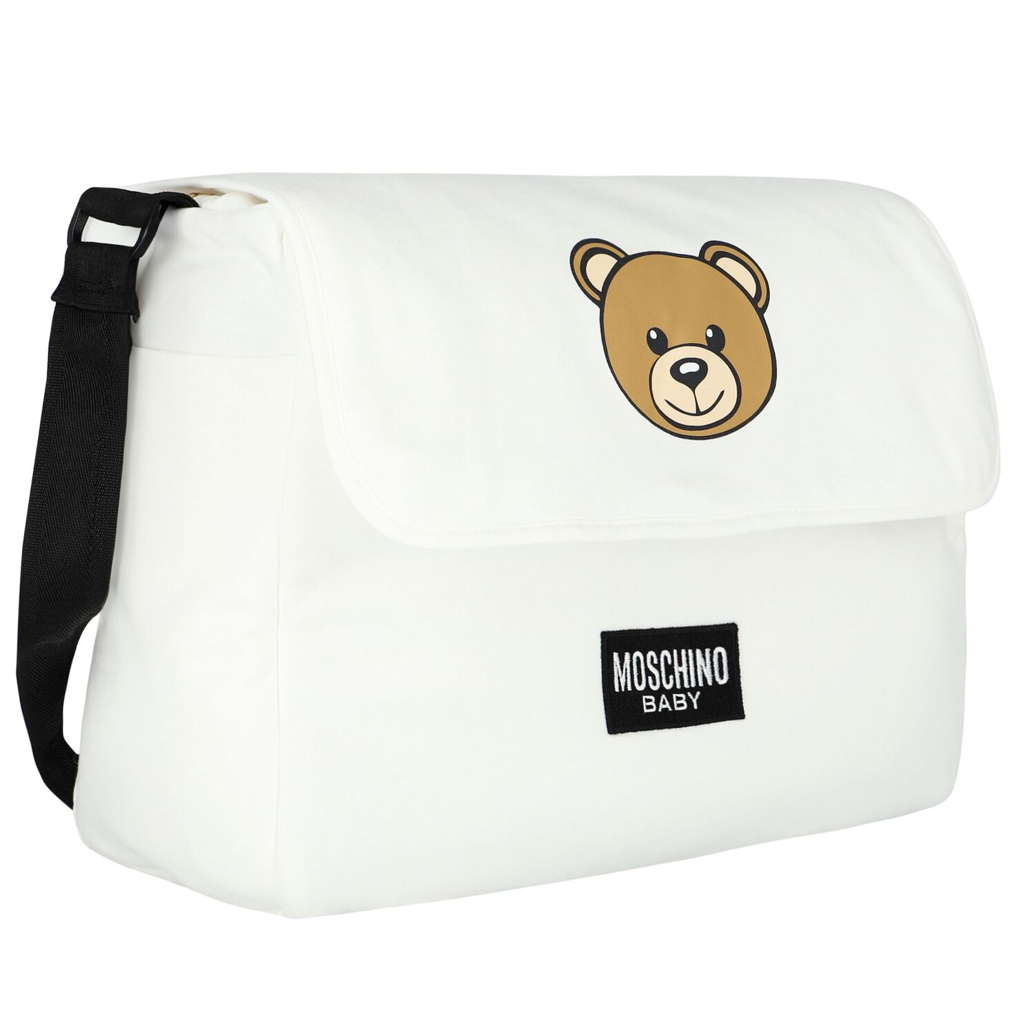 Ivory Teddy Bear Logo Baby Changing Bag, 1, hi-res image number null