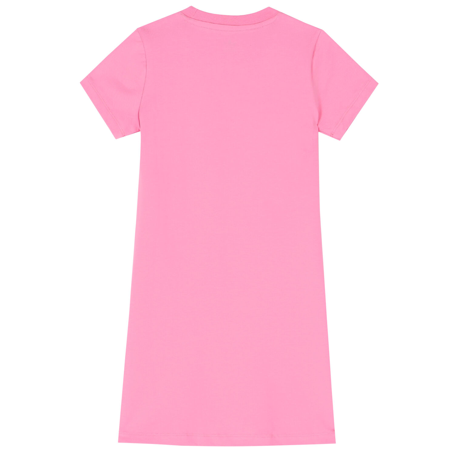 Girls Pink Logo Dress, 1, hi-res