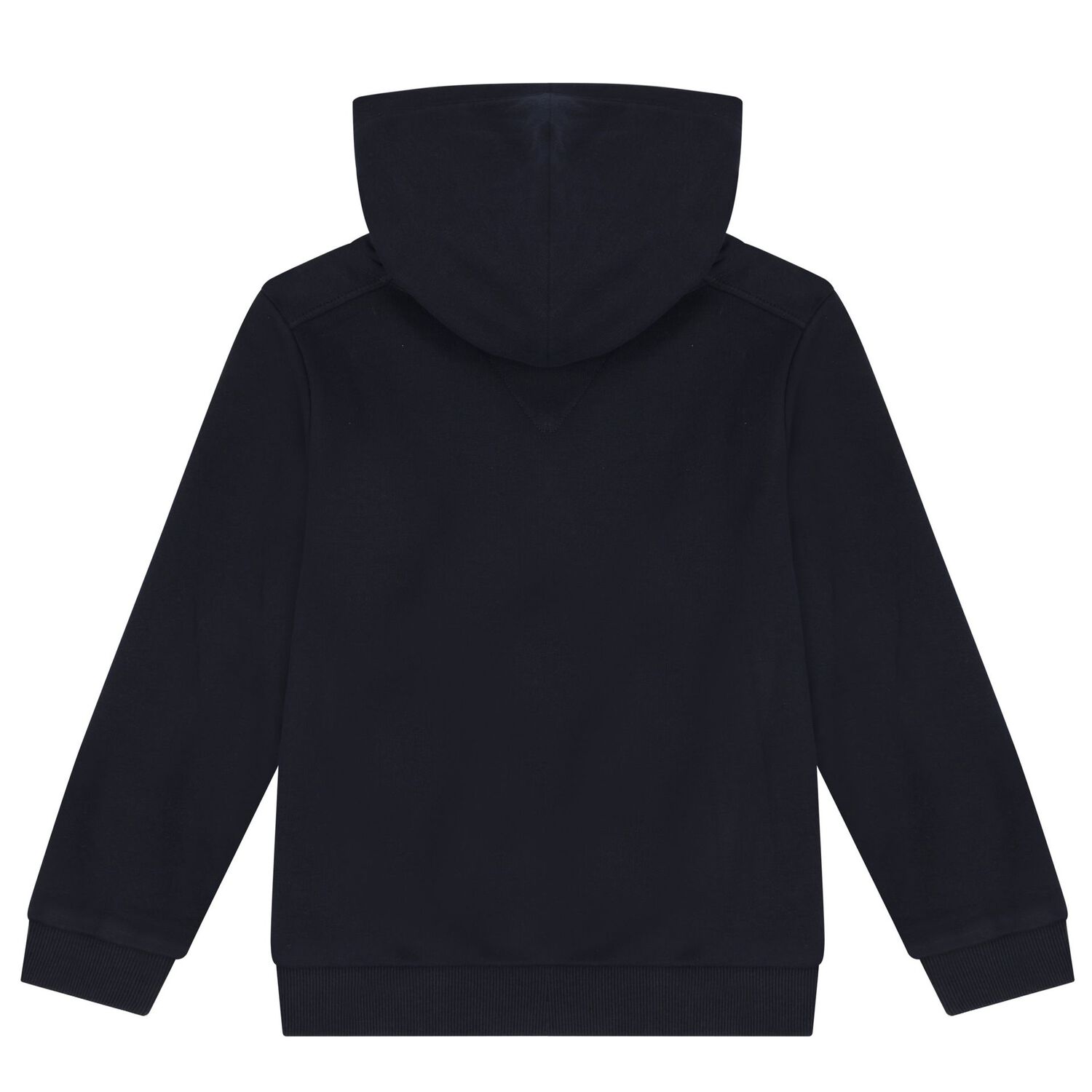 Boys Navy Blue Logo Hooded Top, 1, hi-res image number null