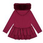 Girls Burgundy Leggings Set, 1, hi-res
