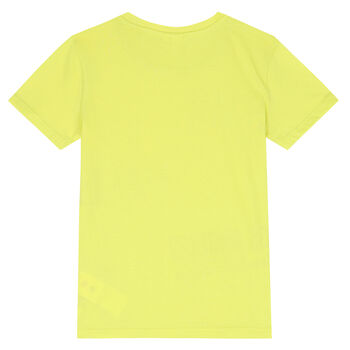 Boys Yellow Graphic T-Shirt