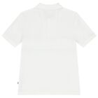 Boys White Mini-Me Logo Polo Shirt, 1, hi-res