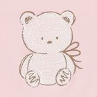 Baby Girls Pink & White Rompers ( 3-Pack ) , 1, hi-res