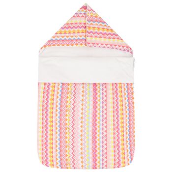 Baby Girls Multi-Coloured Zig Zag Logo Nest