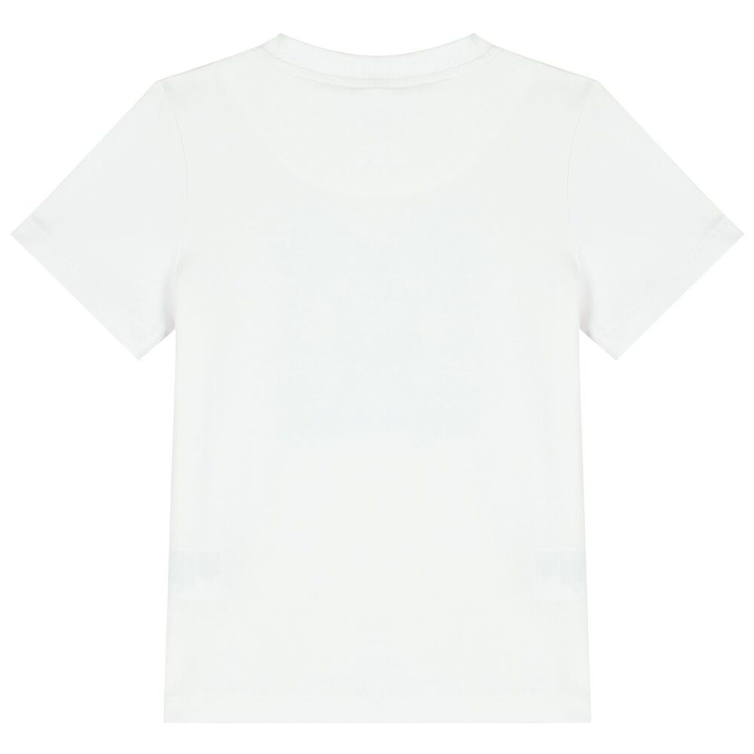 Boys White & Blue Logo Shorts Set, 1, hi-res