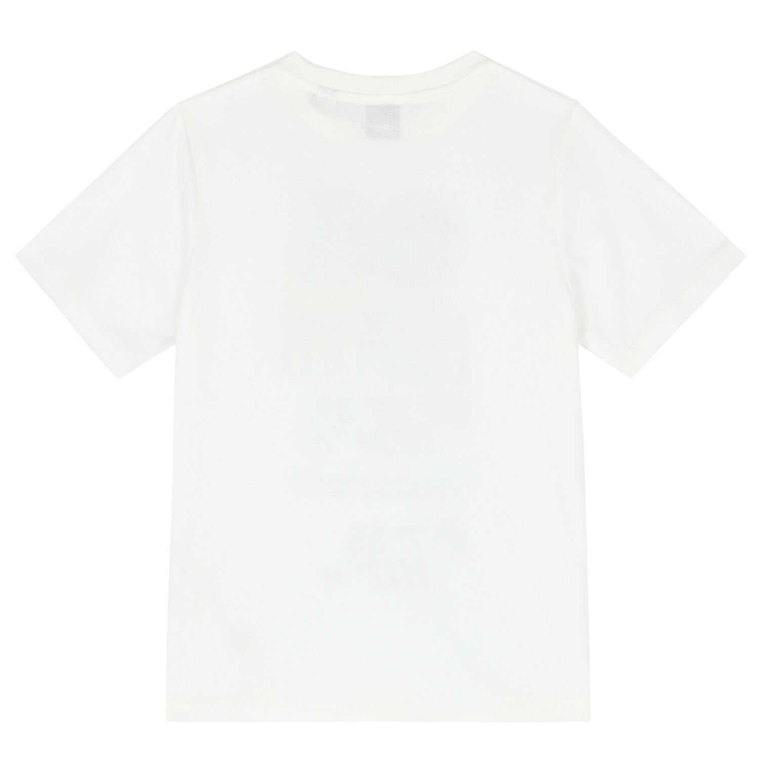 Boys White Logo Cotton T-Shirt, 1, hi-res
