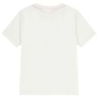 Boys Mini Me White Logo T-Shirt, 1, hi-res