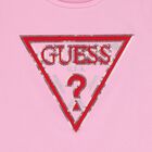 Girls Pink Logo T-Shirt, 3, hi-res