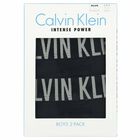 Boys Black Boxer Shorts ( 2-Pack ), 1, hi-res