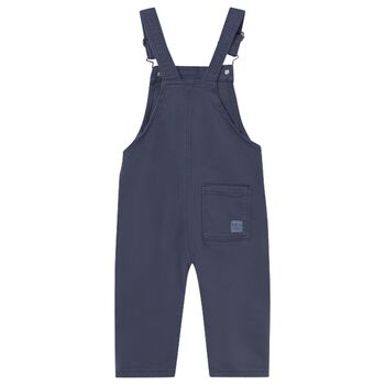 Younger Boys Navy Blue Dungaree