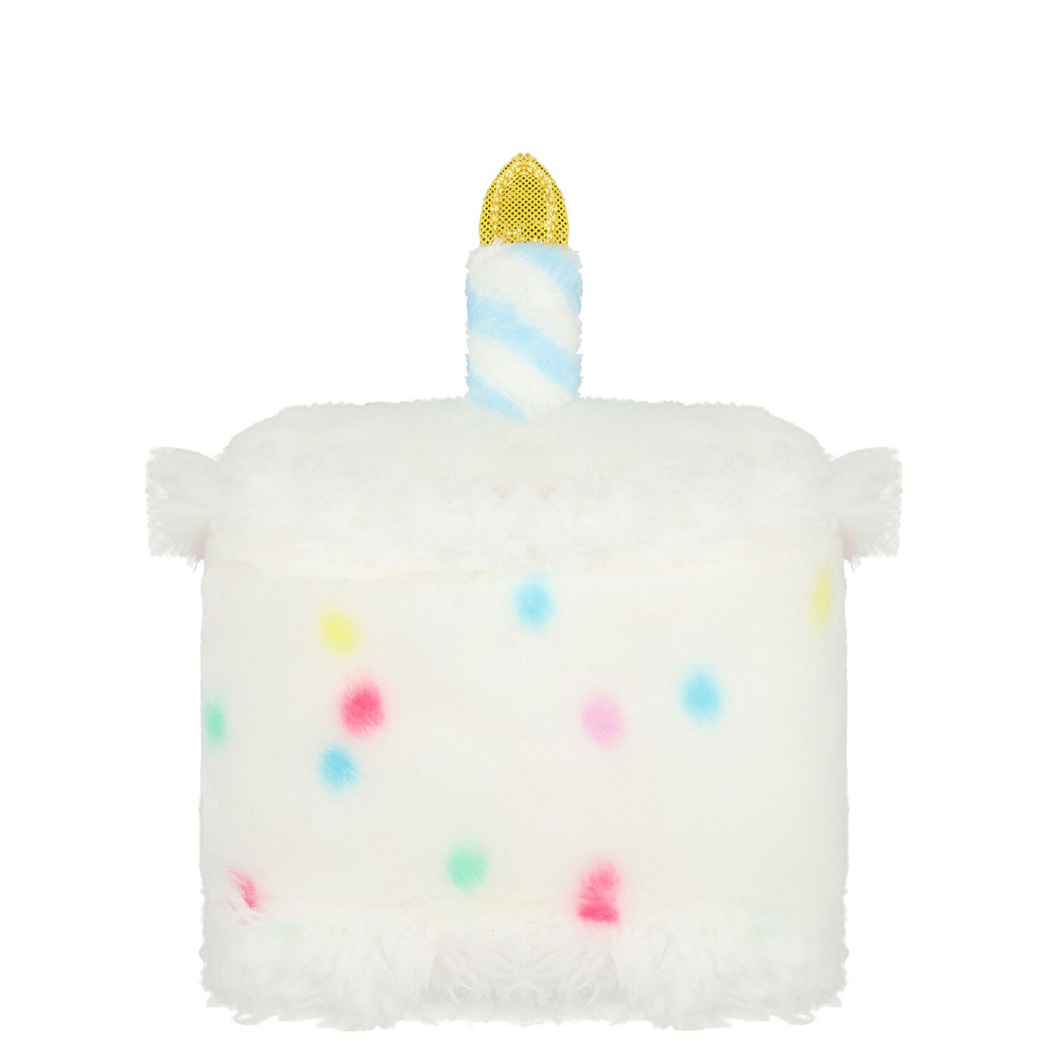 White Palm Pals Happy B'day Cake Baby Soft Toy ( 16CM ), 1, hi-res
