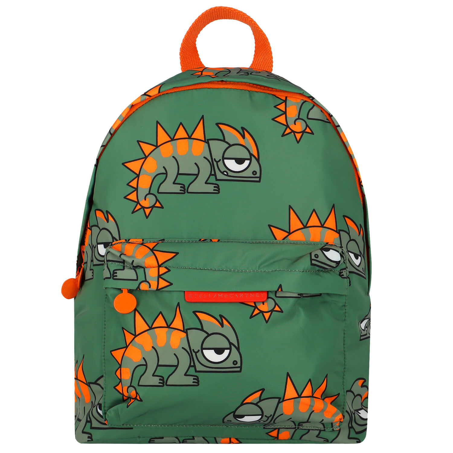 Boys Green Gecko Backpack, 1, hi-res