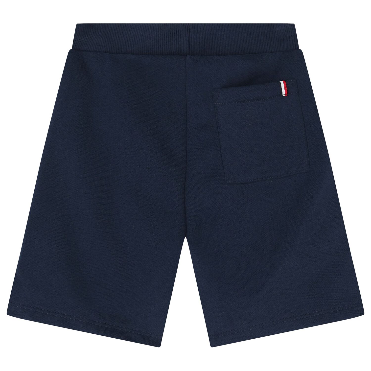 Boys White & Navy Blue Shorts Set, 2, hi-res