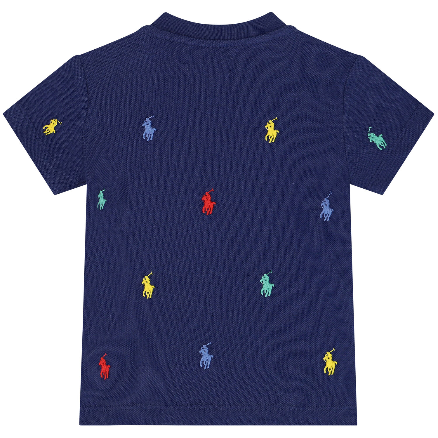 Baby Boys Navy Blue Logo T-Shirt, 1, hi-res