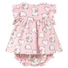 Baby Girls Floral Dress Set, 1, hi-res