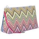 Girls Multi-Coloured Striped Tote Bag, 1, hi-res