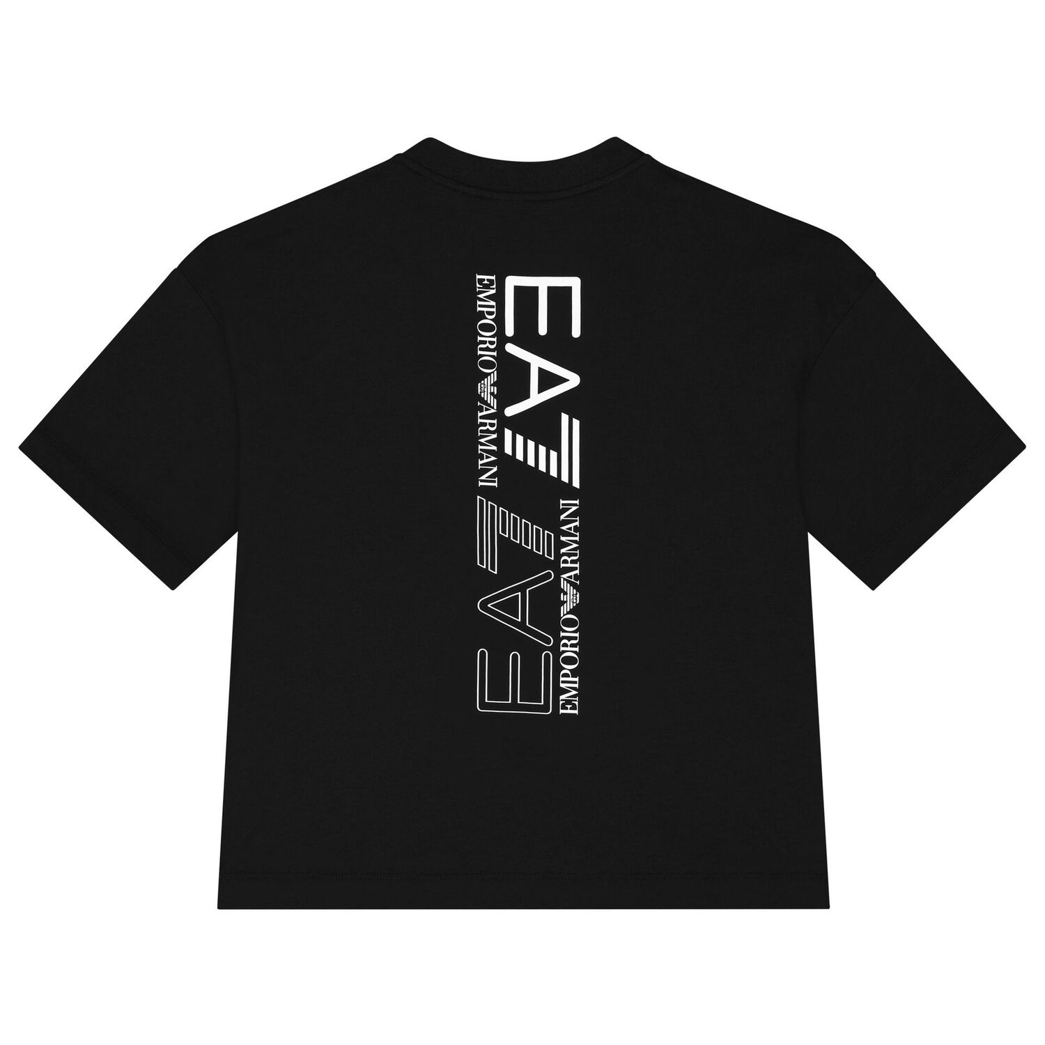 Boys Black Logo Oversized T-Shirt, 2, hi-res