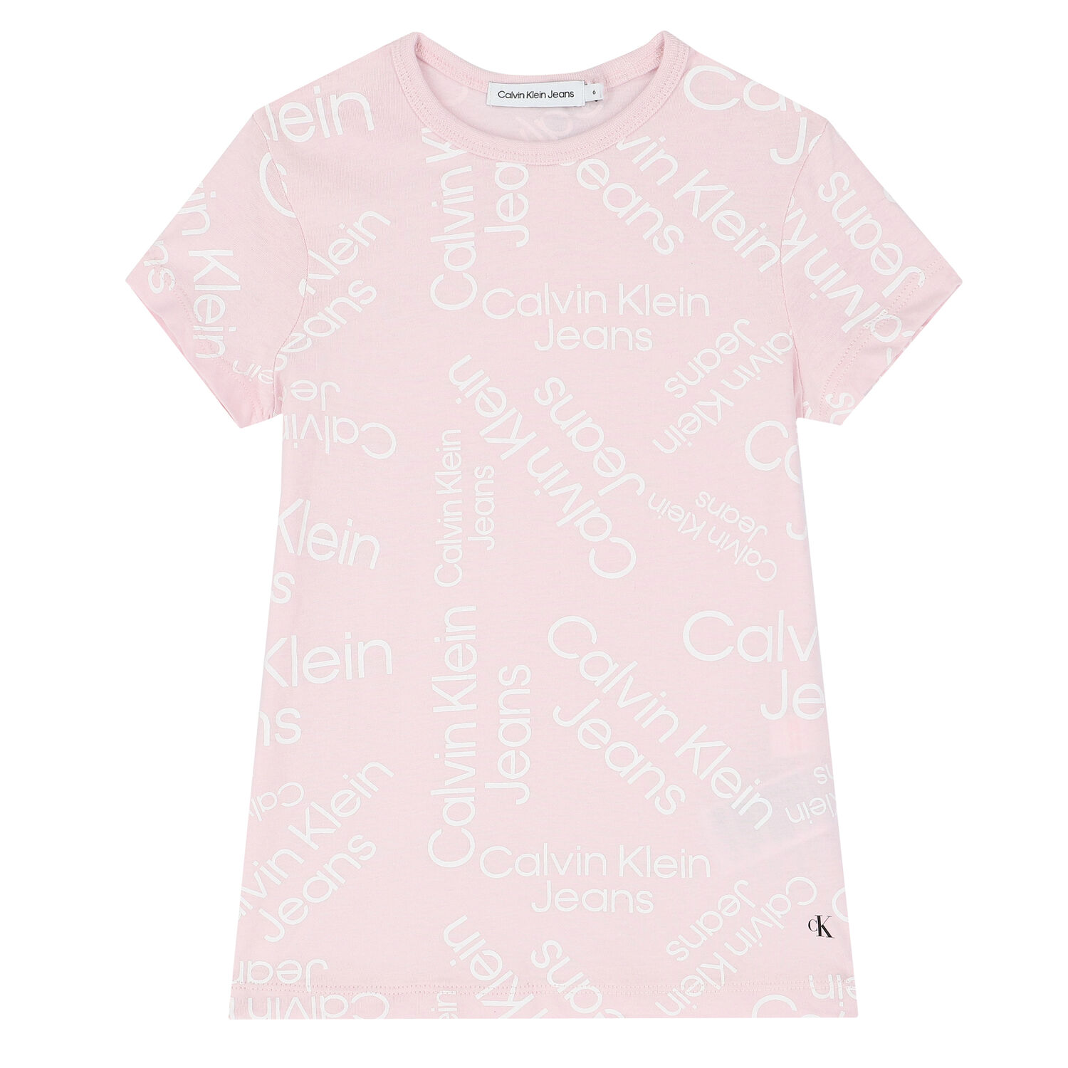 Girls Pink Logo T-Shirt, 1, hi-res image number null