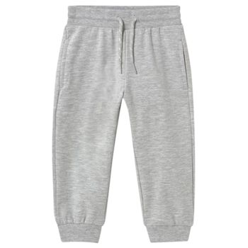 Younger Boys Grey Logo Joggers
