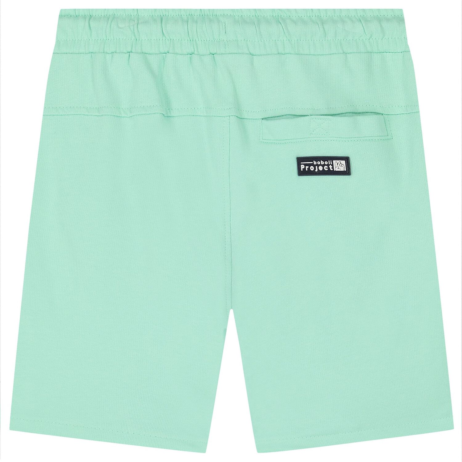 Boys White & Green Shorts Set, 1, hi-res