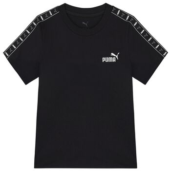 Boys Black Logo T-Shirt