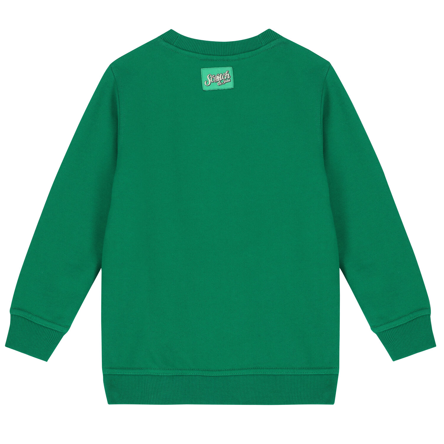 Boys Green Logo Sweatshirt, 1, hi-res