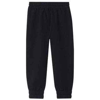 Boys Black EKD Logo Joggers