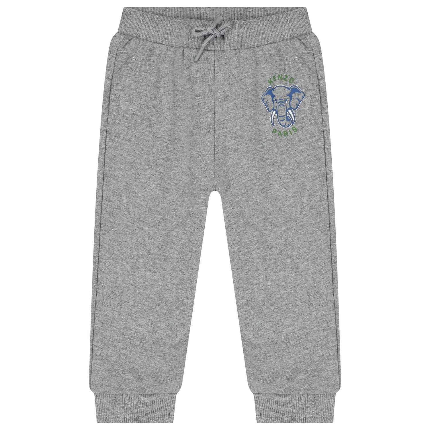 Younger Boys Grey Elephant Logo Tracksuit, 1, hi-res image number null