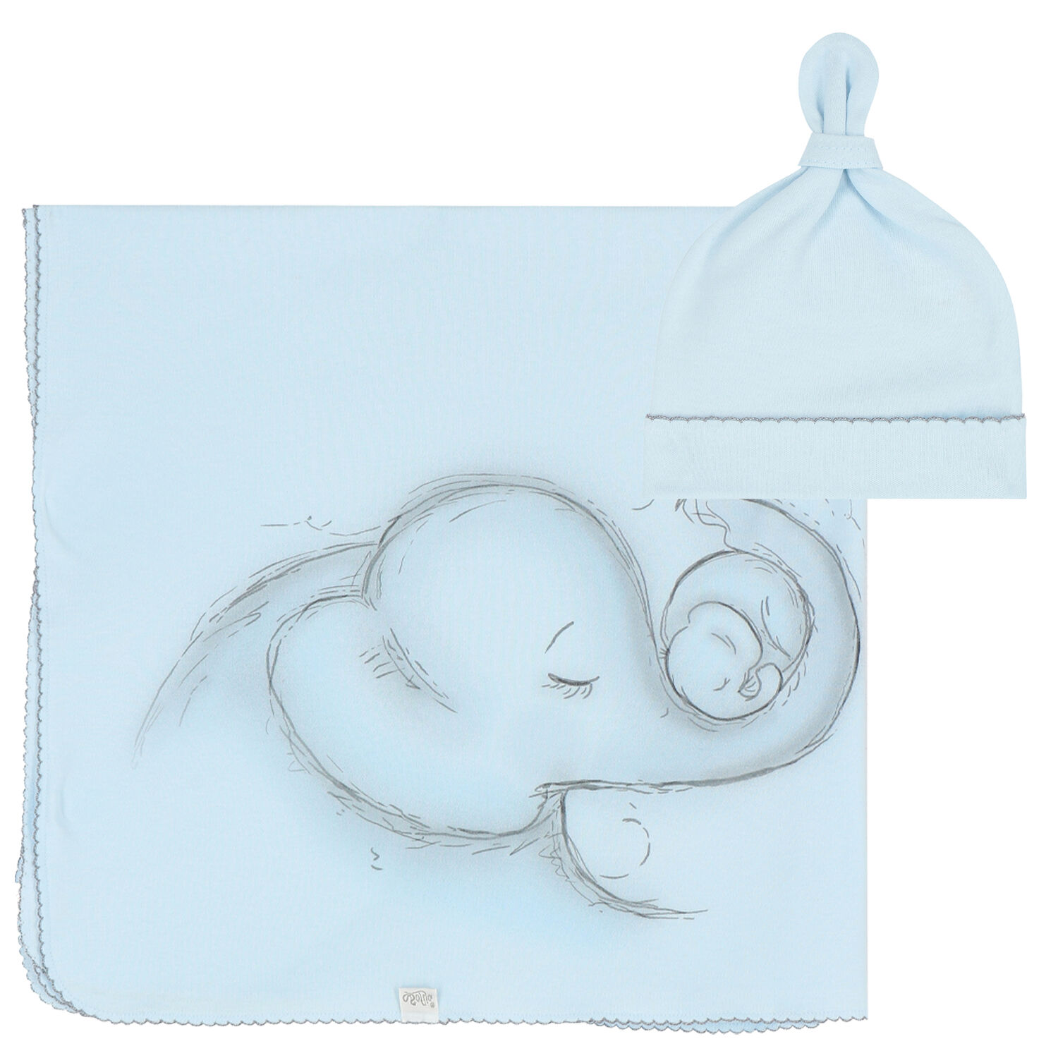 Baby Boys Pale Blue Gift Set, 1, hi-res