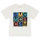 Boys Ivory Logo T-Shirt, 1, hi-res