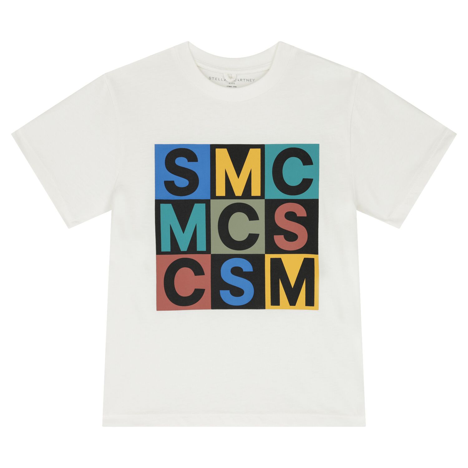 Boys Ivory Logo T-Shirt, 1, hi-res