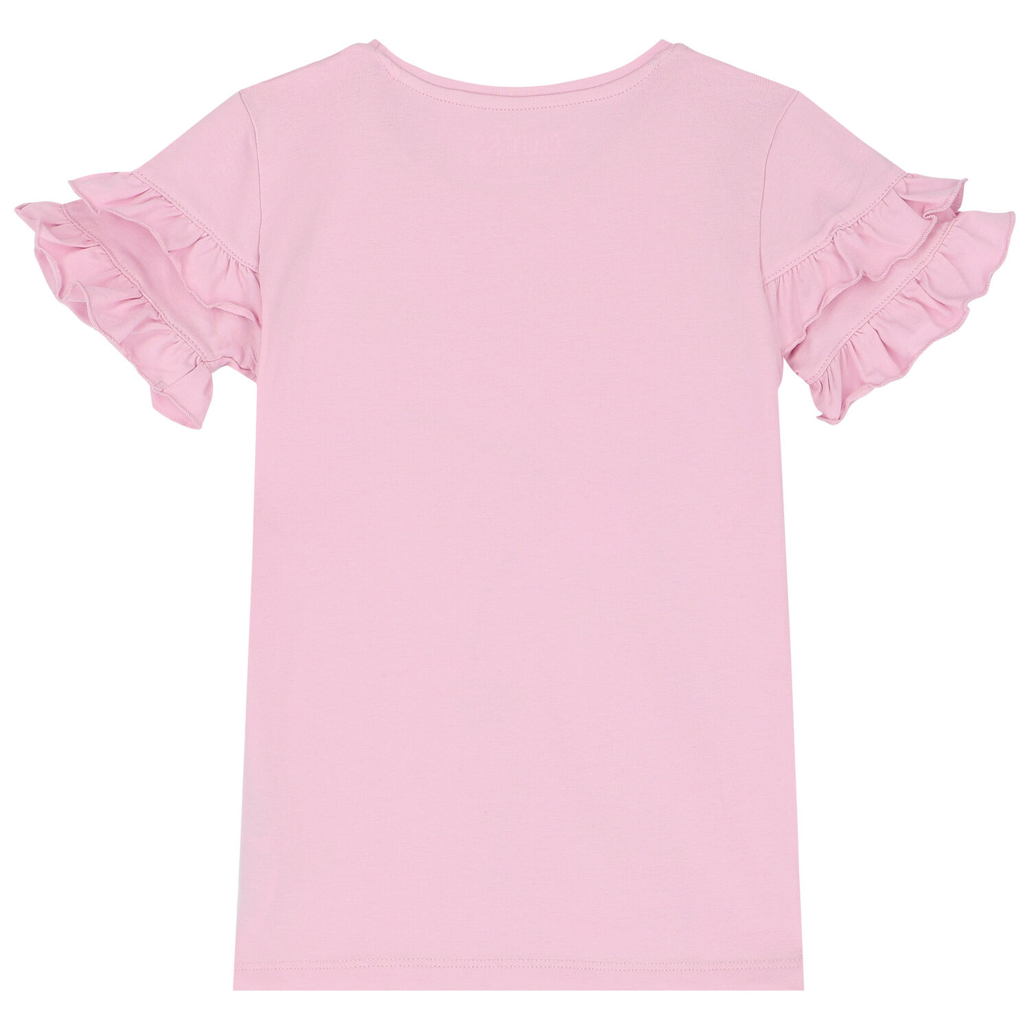 Girls Pink Bunny Logo T-Shirt, 1, hi-res