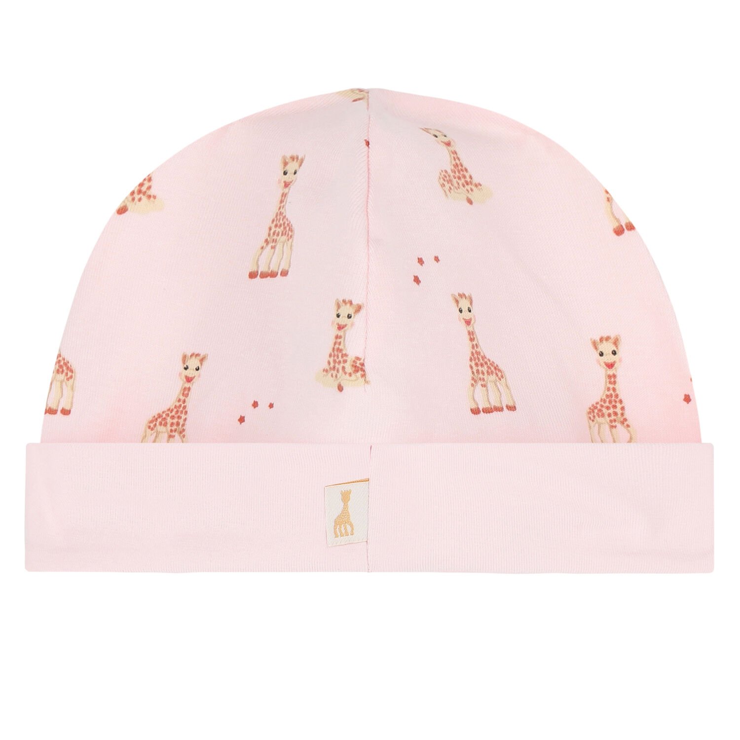 Pink Logo Baby Hat, 3, hi-res