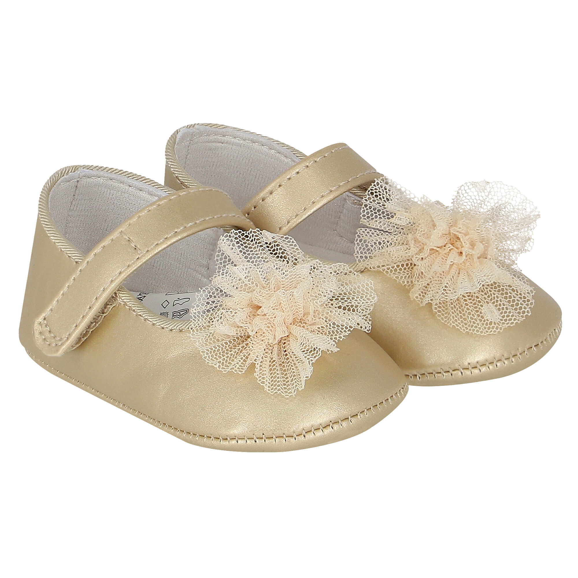 Baby gold top shoes uk