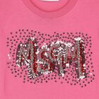 Girls Pink Logo T-Shirt, 1, hi-res