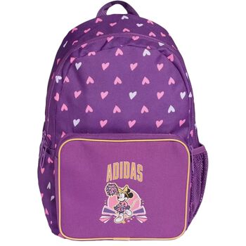 Girls Purple Disney Logo Backpack